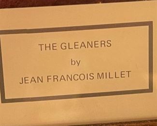 Jean Francois Millet The Gleaners HFA Framed Print 23x29in