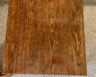 Vintage End Table Cabinet 19x23.5x23.5in HxWxD