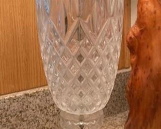 #2 European Collection Crystal Lamp 29in h x 16in Diameter