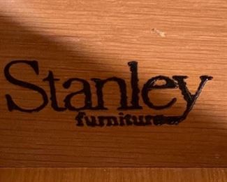 Stanley Furniture Roll Top Dresser Jewelry Cabinet 55x22.25x19in