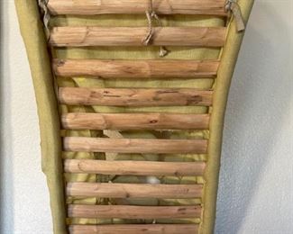 Large Apache Cradleboard Native American Baby Papoose 29x11x10.75in HxWxD