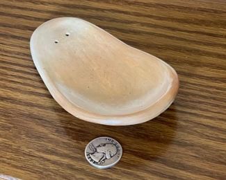 Hopi Pueblo Pottery Native American 5.5in Long