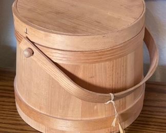 West River Basket Co Furkin 7in H x 8.5in Diameter