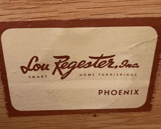 Vintage Lou Register 5 drawer Dresser 48x36x19.5in HxWxD