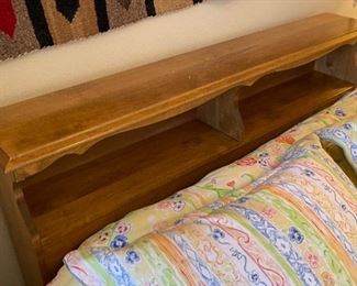 Queen Size Bed 38x60x90in HxWxD