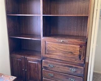Vintage Cabinet/Shelf 2 Units Bookshelf 76x60x16in HxWxD