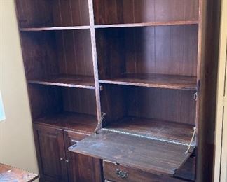 Vintage Cabinet/Shelf 2 Units Bookshelf 76x60x16in HxWxD