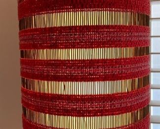 Asian Swag Lamp Hanging Light 30in H the x11.5in Diameter