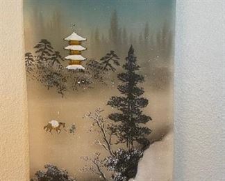 #3 Japanese Paper Scroll 13in W x 34in Long