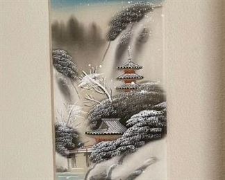 #4 Japanese Paper Scroll 13in W x 34in Long