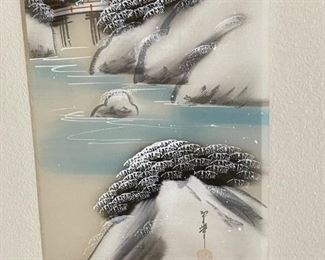 #4 Japanese Paper Scroll 13in W x 34in Long