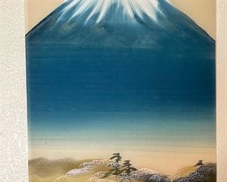 #5 Japanese Paper Scroll 13in W x 34in Long