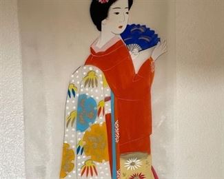 #6 Japanese Paper Scroll 13in W x 34in Long