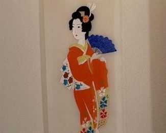 #7 Japanese Paper Scroll 13in W x 34in Long