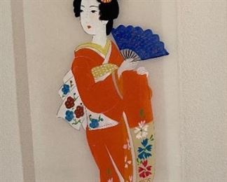 #7 Japanese Paper Scroll 13in W x 34in Long