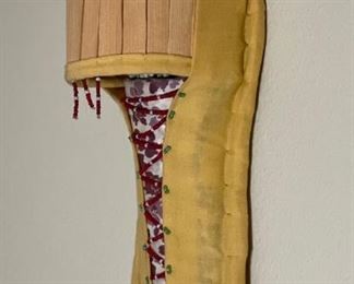 #1 Apache Cradleboard Doll 10in