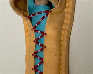 #2 Apache Cradleboard Doll 6in