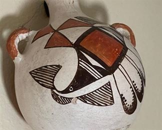 Ceramic Pot Wall Hanging 5in