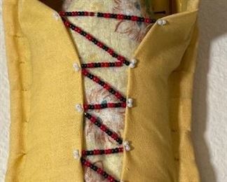 #4 Apache Cradleboard Doll 10in