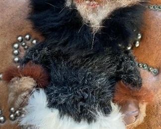 Inuit Eskimo Ookpik Man Happy Valley LABRADOR sealskin 10in Long