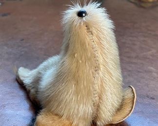 Inuit Eskimo Ookpik Seal Happy Valley LABRADOR sealskin 3in