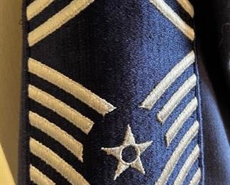 US Air Force Dress Blues Vintage Master Sergeant