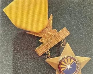 Arizona National Guard 20 Year Service Medal