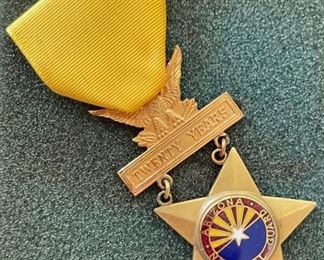 Arizona National Guard 20 Year Service Medal