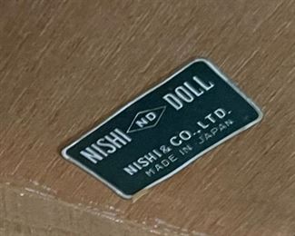 Vintage Beautiful Japanese Nishi Doll Japan 17 Inch Elaborate Dress Geisha