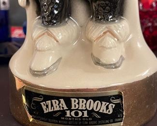 EZRA BROOKS HOPI KACHINA DECANTER 1977 #6 WHITE BUFFALO RH-60