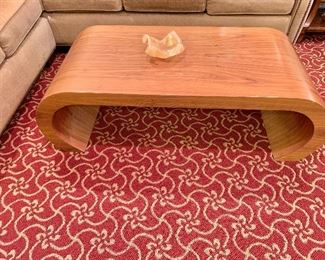 $750 - Bijou coffee table -  white oak - 16"H x 52"W x 23"D