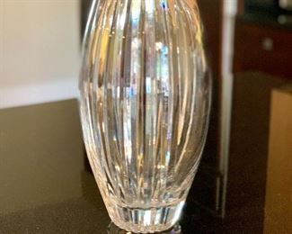 $40 - Contemporary glass vase #2. 12"H x 6"D