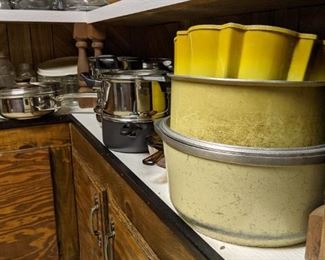 Lots of pots and pans