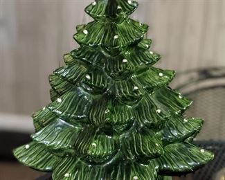 Vintage ceramic Christmas tree