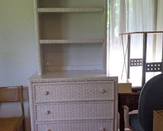 More pieces of the wicker furniture