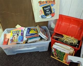 More teacher supplies