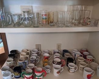 Mugs and glasses