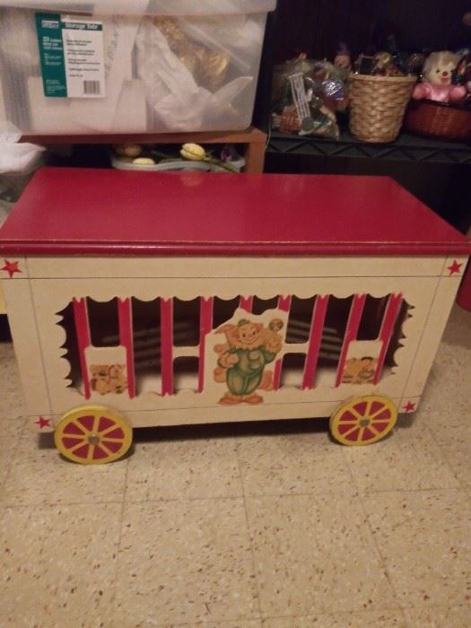 Vintage Toy Box