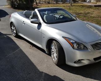 2015 Infinity Q30 Convertible - Low Miles - Additional Info In Sale Description.