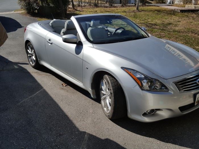 2015 Infinity Q30 Convertible - Low Miles - Additional Info In Sale Description.