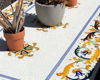 Italian table so pretty