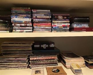 Record Albums/CD’s/DVD”s