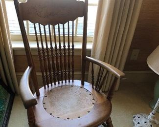 Several Antique Rockers