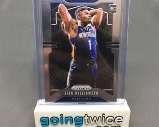 2019-20 Panini Prizm Basketball #248 ZION WILLIAMSON Rookie Trading Card