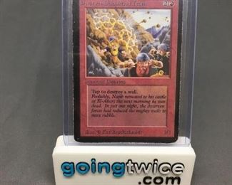 Magic the Gathering Alpha DWARVEN DEMOLITION TEAM Trading Card from Collection