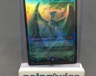 Magic the Gathering M21 UGIN, THE SPIRIT DRAGON Mythic Rare FOIL Trading Card