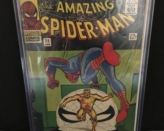 THE AMAZING SPIDERMAN 35 Vintage Comic Book from Estate Collection