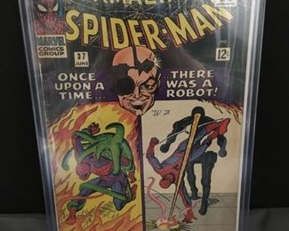 THE AMAZING SPIDERMAN 37 Vintage Comic Book from Estate Collection