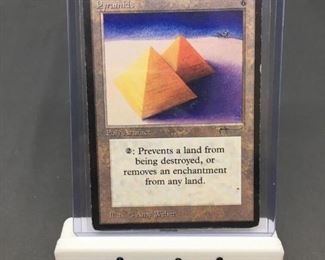 Vintage Magic the Gathering Arabian Nights PYRAMIDS Trading Card from Awesome Collection