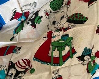 Old Cat Handkerchief 